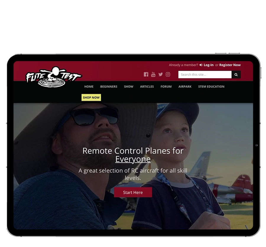 Musimack Marketing Flite Test Case Study