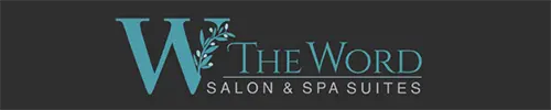 The Word Salon & Spa Suites logo featured in a Musimack case study.